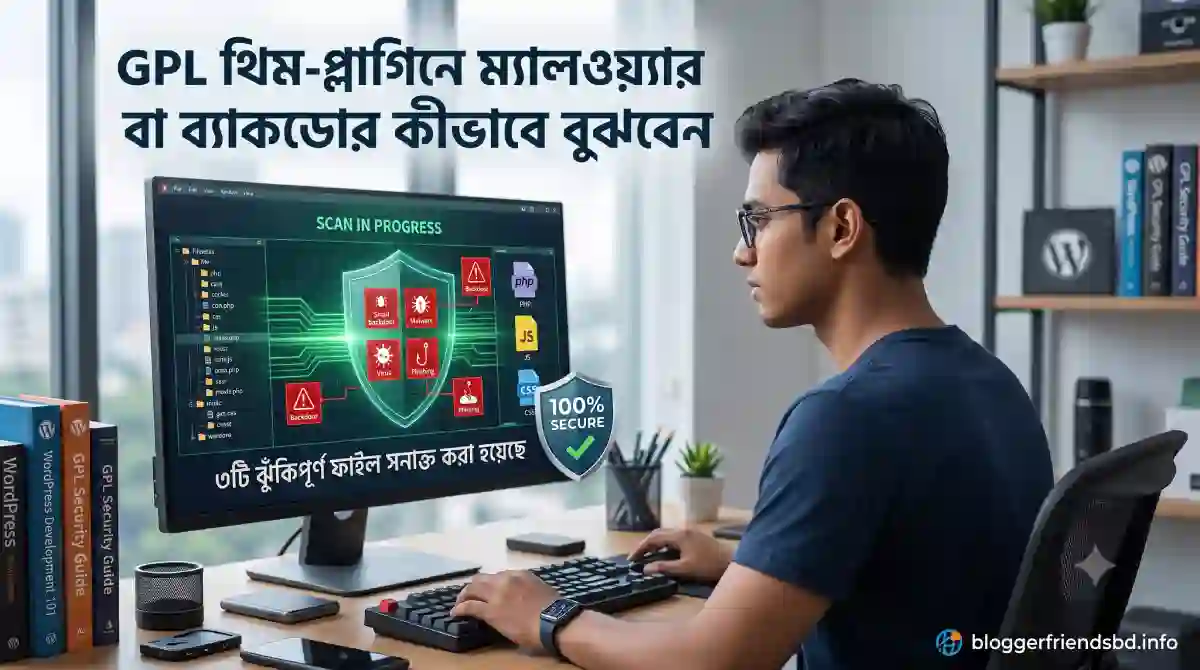 GPL থিম-প্লাগিনে ম্যালওয়্যার বা ব্যাকডোর আছে কিনা কীভাবে বুঝবেন